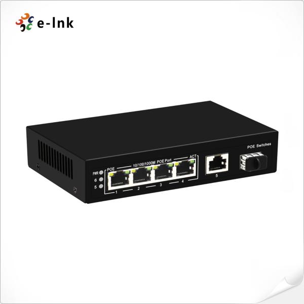 Quality 12Gbps 4 Port Ethernet Switch Gigabit TP SFP Uplink Ethernet Switch for sale