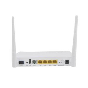 China 1.5A Dual Band Wifi Modem Router Gpon Onu Modem 5.8G Antennas 4GE AC WiFi on sale