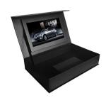 7 inch LCD display box with foam inlay,LCD video invitation box for promotional