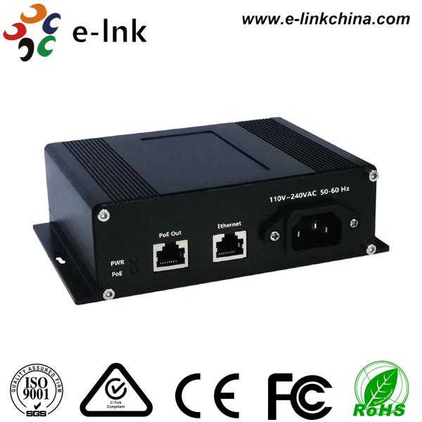 Quality Gigabit Power Over Ethernet Converter Support 10/100/1000 Base -TX With AC Power Input for sale