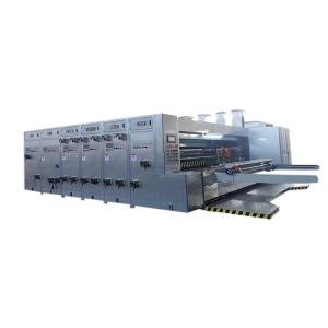 China Lead Edge Feeder Automatic Flexo Printing Machine 80pcs/min on sale