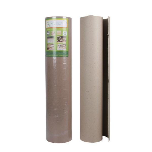 Waterproof Floor Protection Paper Roll Heavy Duty Construction Pad 23X23X82 Cm