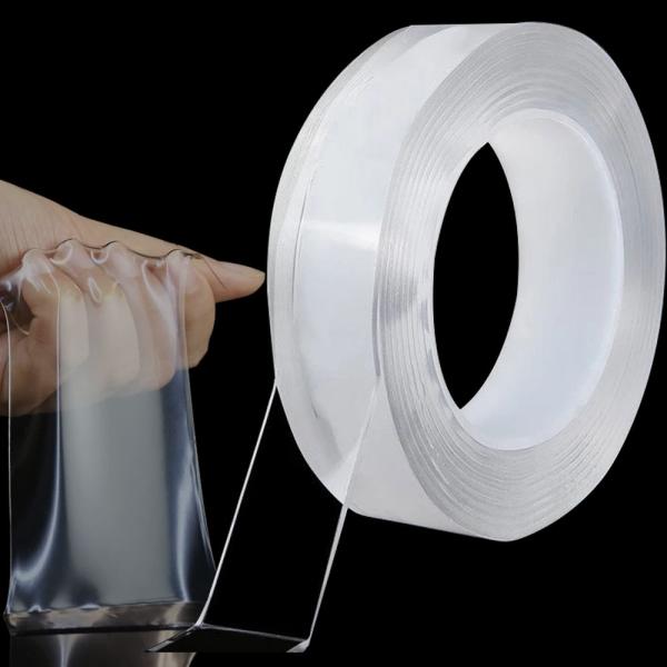 OEM ODM transparent Reusable Double Sided Removable Mounting TAPE