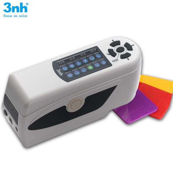 3nh brand Digital Colorimeter CIE LAB value delta E machine color difference meter instrument with 8mm aperture NH300