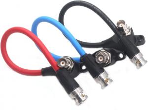 China 12G HD SDI Camera Cable BNC Male To Female 6 Inches Length For Cameras on sale