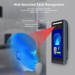 Biometric Attendance System Face Recognition Devices 1.2GHz With RV1109 CPU