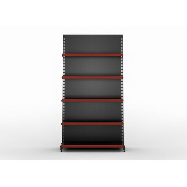 Space Saving 400kg Supermarket Display Racks Corrosion Protection