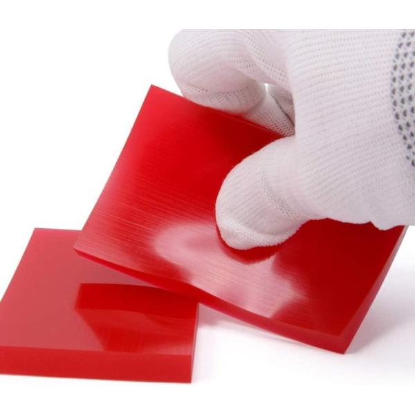 Any colour Weer-Resistance Indstrial PU Polyurethane Flat Screen Printing Squeegee Scraper