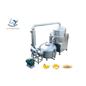 China Vegetables / Fruits Automatic Chips Frying Machine , Low Temperature Vacuum Fryer wholesale