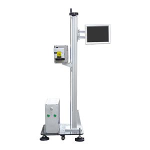 3W Fly Laser Marking Machine PPR PVC Pipes N95 Masks Flying Laser Coding Machine