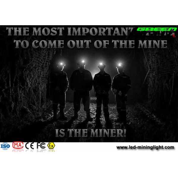 Light Weight Cordless Cap Lamp Rechaegeable 4000lux Plug In Charger PC Material