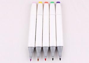China water-proof double-ended permanent art marker set, good quality office and school marker pen wholesale