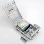16 Core FTTH Fiber Access Terminal Box Caixa Caja Outdoor Wall With CTO Inline
