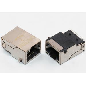 Unshielded Black SMT RJ45 Connector MJ6A-B211-HRL1T165-1C