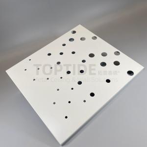 China RAL9010 Artistic Design Aluminium Ceiling Board CTC Metal Square Ceiling Tiles wholesale