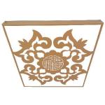 PVDF Coated Aluminum Wall Cladding Panel Durable With Engraved Patterns