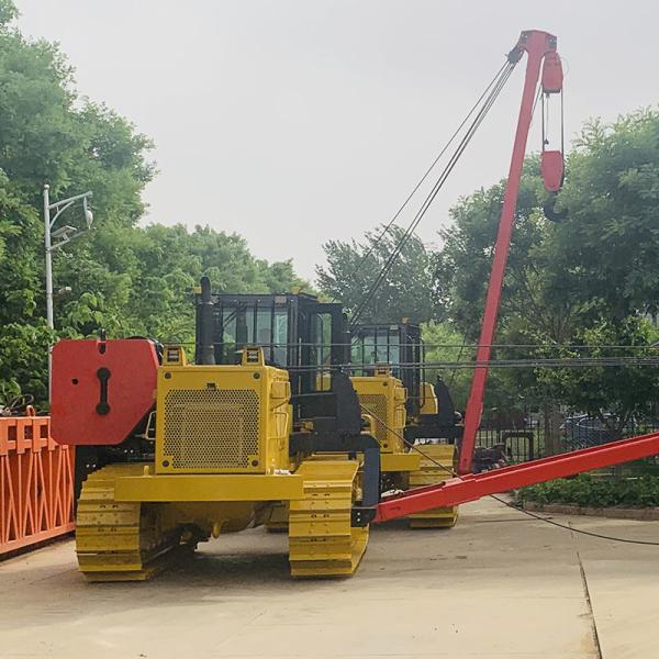 China Yellow 70T Crawler Pipelayer With Luffing Hydraulic Winch System wholesale