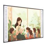 Highly IR Interactive Whiteboard With Infrared Touch Technology And Optional