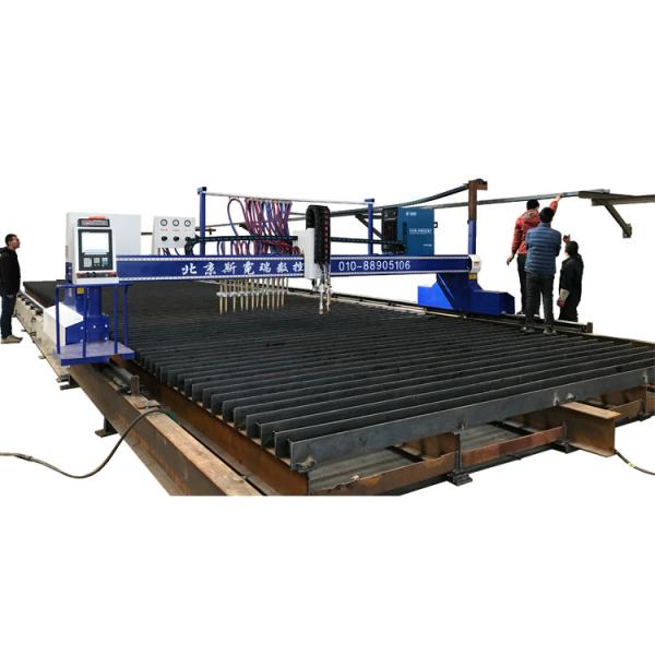 Quality 10 Torches Sheet Metal Plasma Table CNC Oxyfuel Multi Torch Gas Cutting Machine for sale