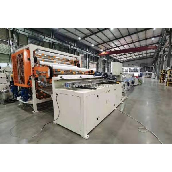 Full Automatic Glue Embossing Paper Log Accumulator Roll Making And Packing Machine Line