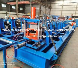 China Durable Z Purlin Roll Forming Machine 18 Stations PLC Control wholesale