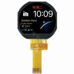 1.22" TFT LCD screen 240x204 dots round shape IPS full viewing angle SPI