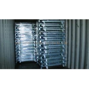 Collapsible Wire Storage Cages 300kg To 1500kg Loading Capacity