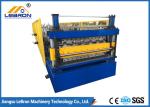 New double layer roofing sheet roll forming machine 2018 new type PLC control
