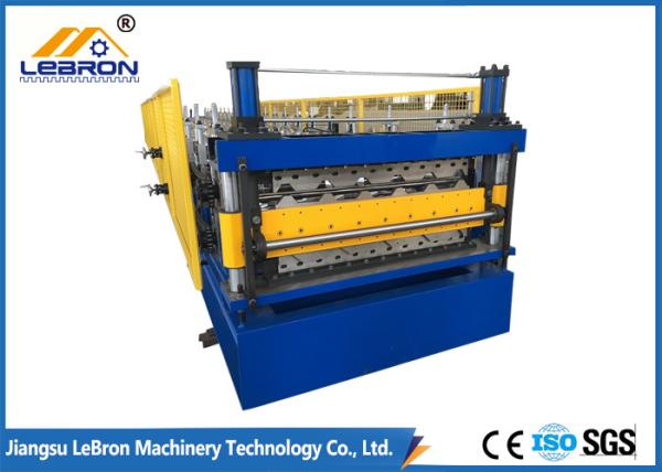 New double layer roofing sheet roll forming machine 2018 new type PLC control