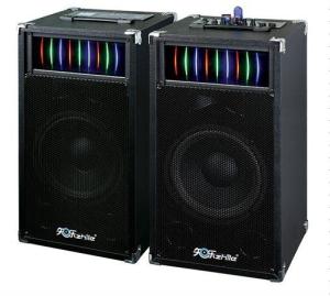 2.0CH portable speaker with USB/SD/FM function