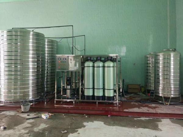 Quality 6TPH Reverse Osmosis Water Purification System With Ozone Generator for sale