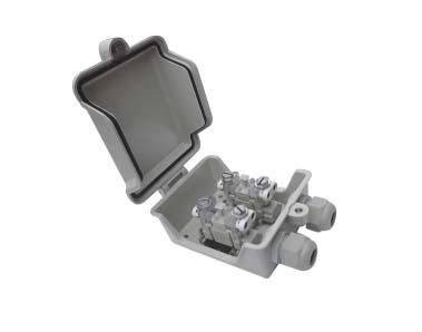 Quality 2 pairs STB module outdoor DP box Screw locking type terminal block box for sale