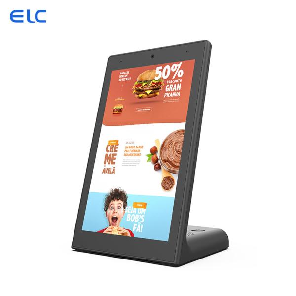 Quality L Shape 8.1 Android Touch Screen Tablet 12V 1.5A Client Feedback for sale