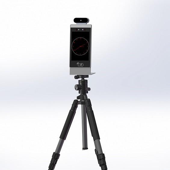 Quality POE Android 8 Inch Device With Face Recognition And Temperature Measure For Pass Management for sale