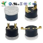 250V 16A KSD301 Temperature Controller Bimetallic Thermostat with 100000 Cycles
