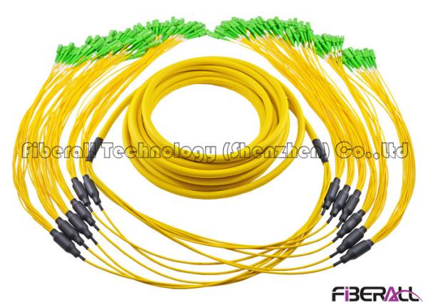 Quality 72 Fibers Branch Fiber Optic Jumper Breakout SC / APC - SC / APC For High Density Use for sale