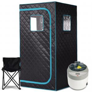 China Full Size Portable Steam Sauna Tent 4L 1500W For Home Spa Relaxation wholesale