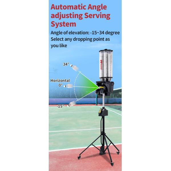 Automatic Shuttlecock Shooter Badminton Training Machine Shuttlecock Serving Machine