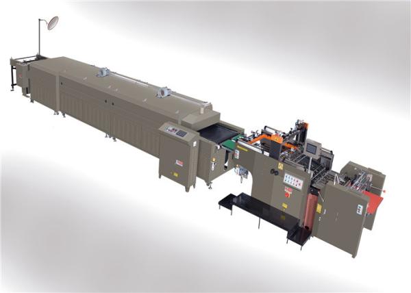LC720A 380V CE Multicolor Screen Printing Machine , Auto Stop Cylinder Screen