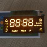 Oven Surface Mount 7 Segment Display Durable With 120 Degree Operating