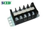 600V High Current Terminal Block 14.00mm 40A , Brass Screw Clamp Terminal