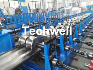China 3 Wave Highway Guardrail Roll Forming Machine for Making Steel Curvinging wholesale