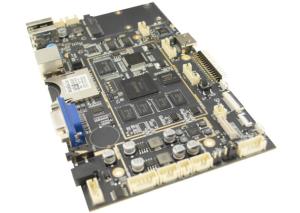 China 10M/100M Ethernet ARM android linux Board , Digital Signage Kiosk PoE ARM Server Board wholesale