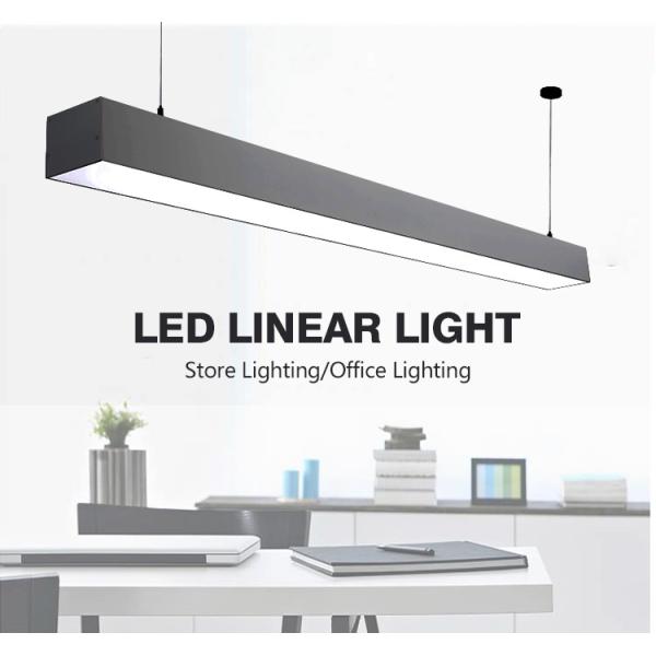 Aluminum LED Linear Ceiling Light , 20W 40W 8 Foot Linear Led