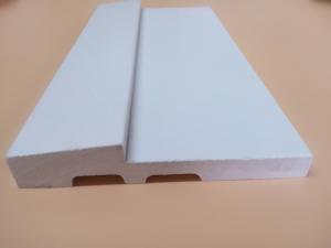 China Smooth PVC Trim Moulding Elbowboard Plate / Plastic Window Board wholesale