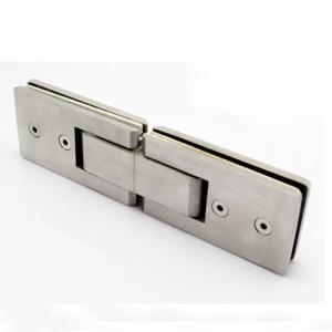 China Stainless Steel Glass Door Hinge (180° Glass-to-Glass) wholesale