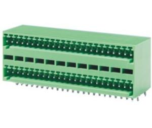 China Plug-Terminal Block Socket 2 row right angle pin Pitch : 2.5 mm / 0.098 in wholesale
