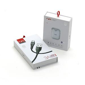 China Customized Data Cable Packaging Box Headphone Packaging Box Folding Recycled wholesale