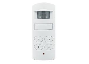 China Indoor Motion Sensor Activated Detector Alarms with Two Types Power Supplies Design on sale