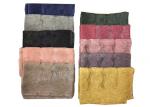 China factory direct supply cut flower wool feel scarf 70*180cm 100% wool